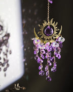 Prism Window Suncatcher Sun Moon Crystal Rainbow Maker