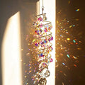 19 Crystal Spiral Suncatcher Wind Spinner