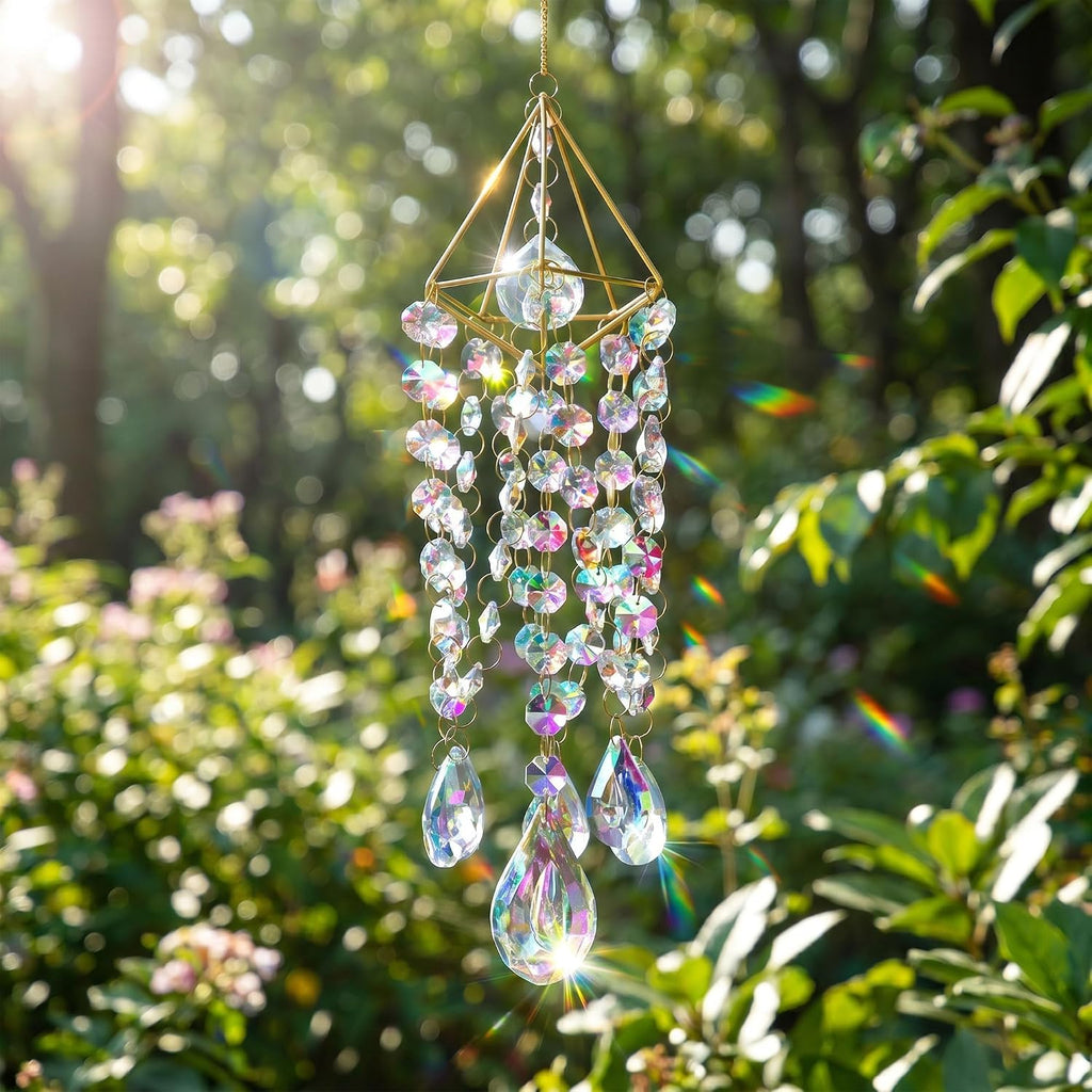 Crystal Suncatcher Window Hanging Rainbow Maker
