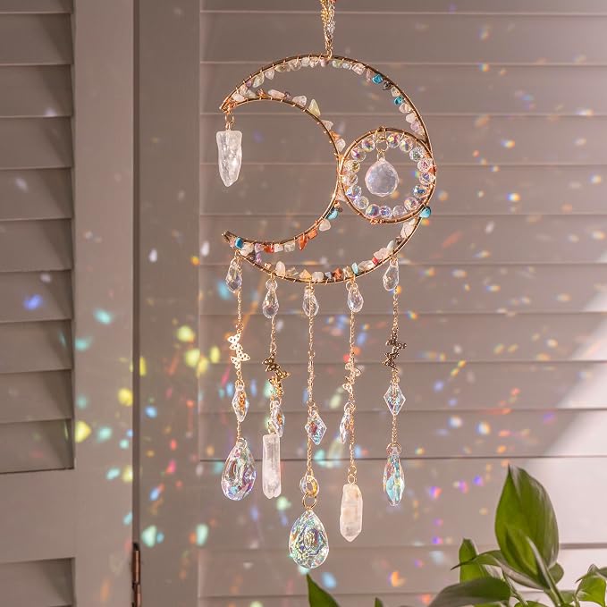 Crystal Suncatcher Window Hanging Rainbow Maker